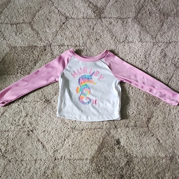 Hurley Other - Nwot Hurley Rainbow Unicorn Seahorse Rashguard